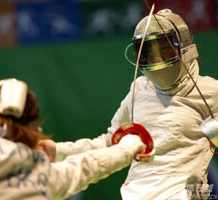 瑞典选手在击剑比赛中一路过关斩将 瑞典选手在击剑比赛中一路过关斩将