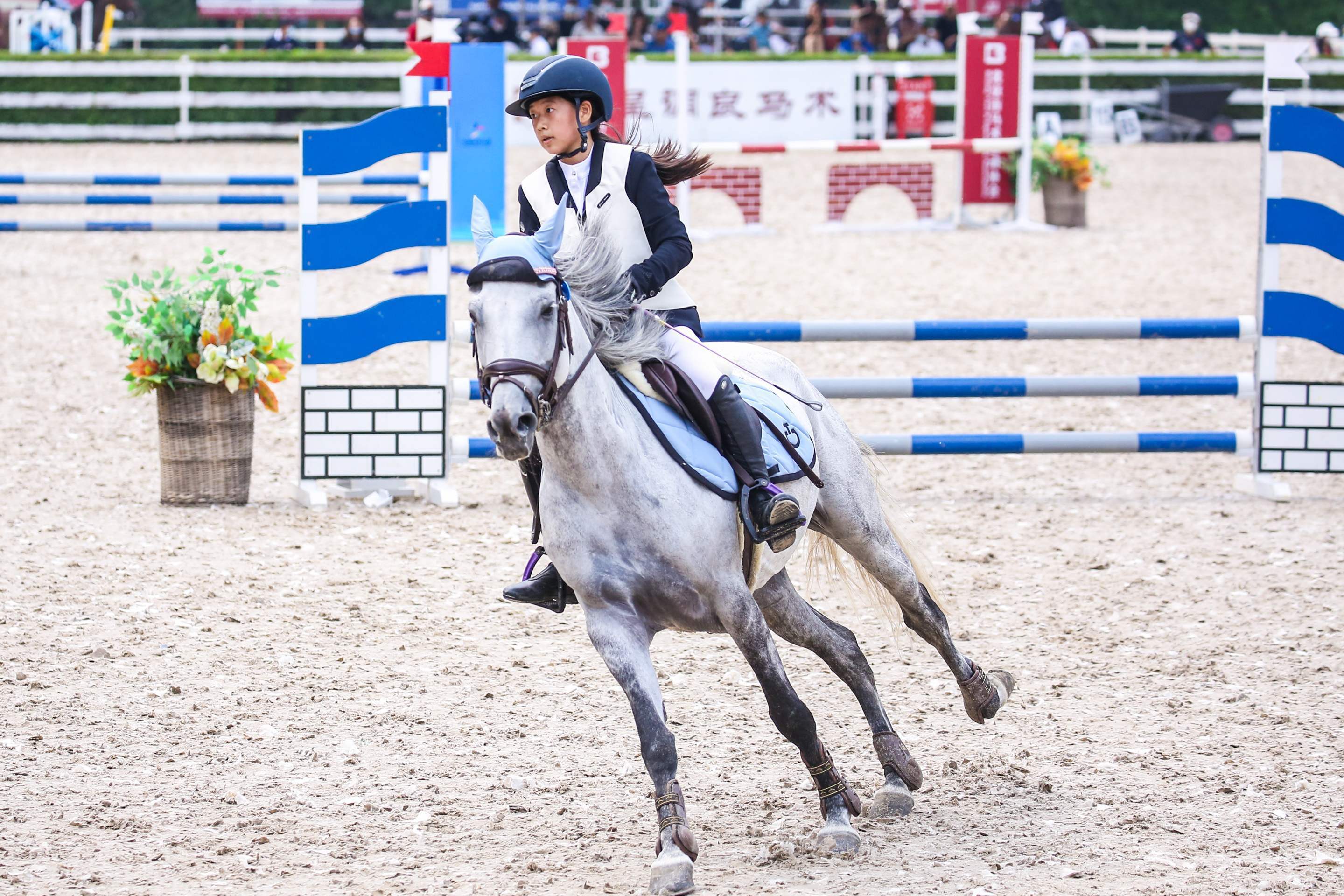乌拉圭运动员在马术比赛中表现出色 乌拉圭运动员在马术比赛中表现出色
