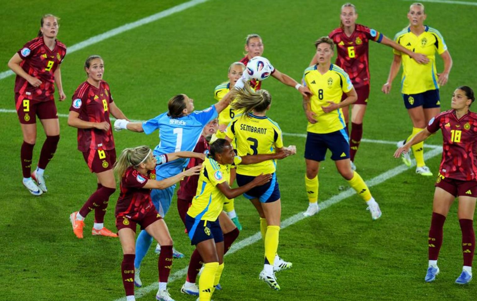 关于德国队冲刺女足欧洲杯备战进行中的信息 关于德国队冲刺女足欧洲杯备战进行中的信息