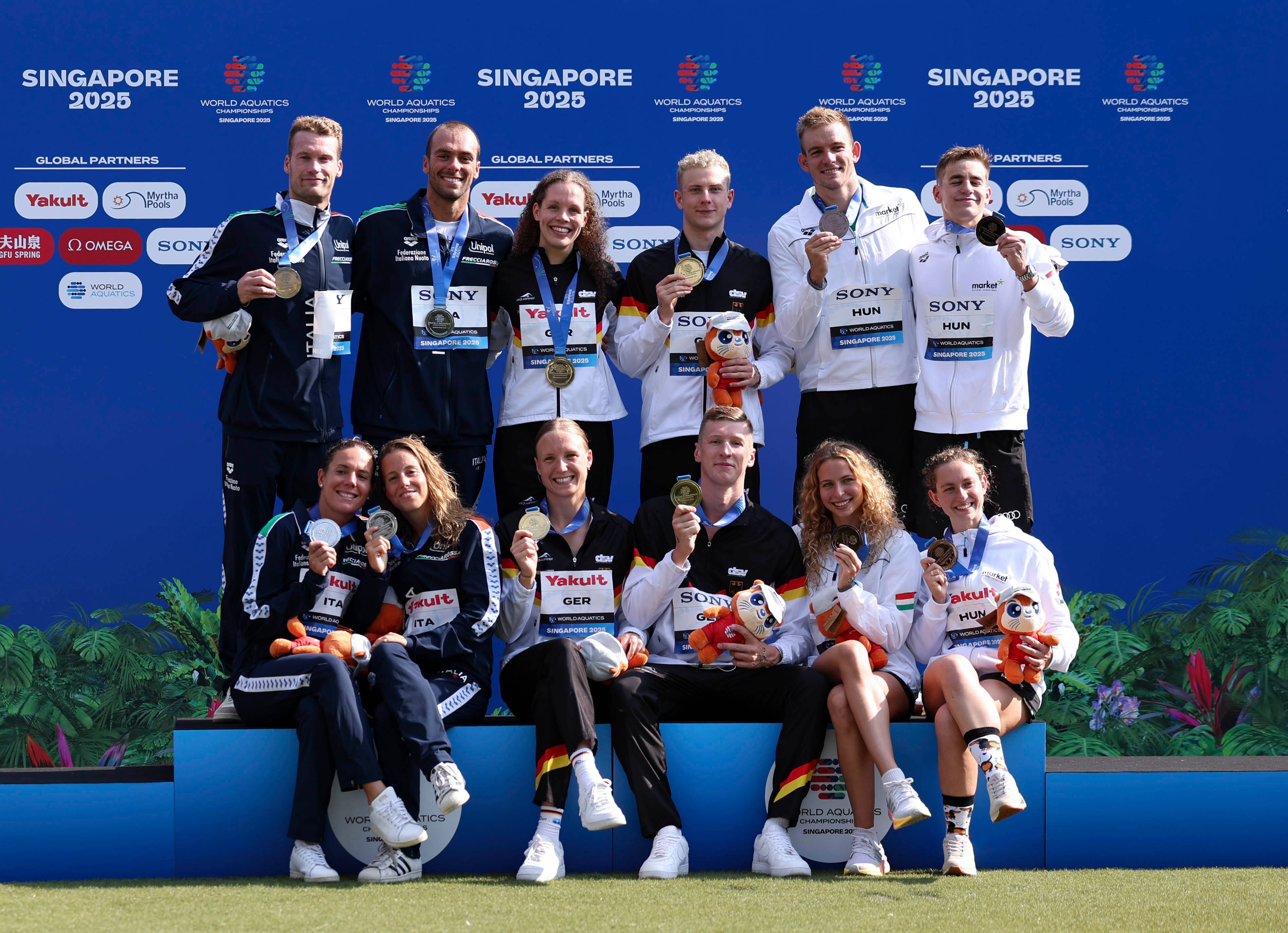 瑞士队员在团体赛中斩获佳绩 瑞士队员在团体赛中斩获佳绩